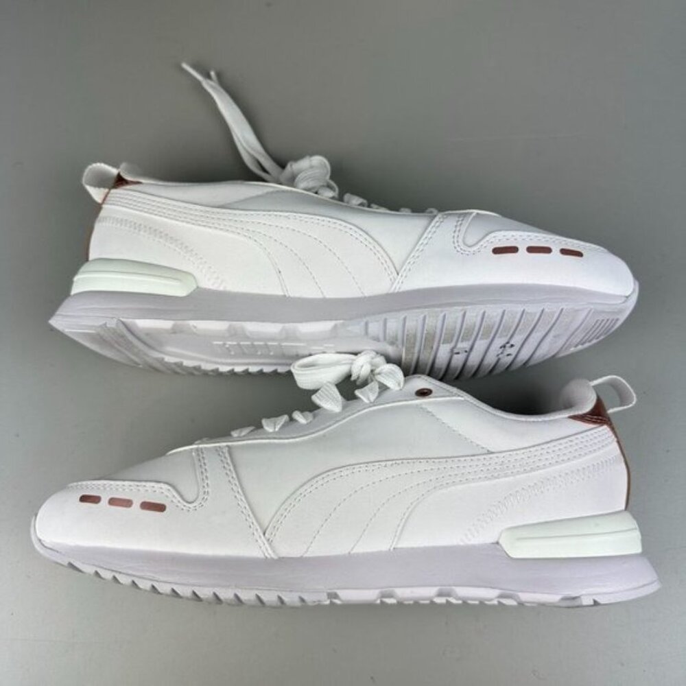 Puma R78 Raw Metallics Sneaker in White Rose Gold - Picture 7 of 8